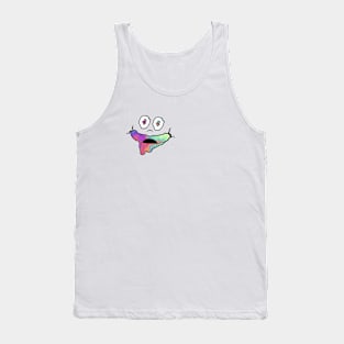 Rainbow Mouth Funky Art Tank Top